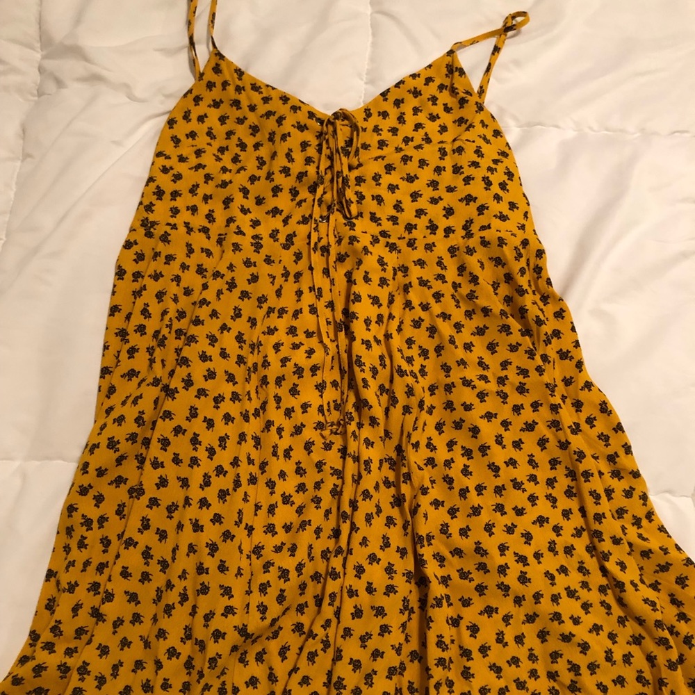 Rose print summer dress.